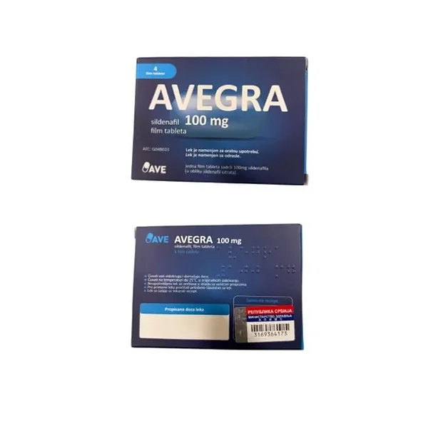Avegra 100mg Sildenafil