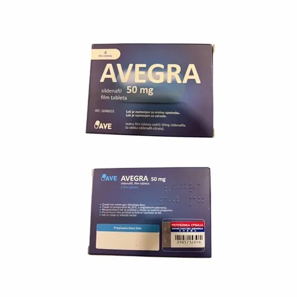 Avegra 50mg Sildenafil